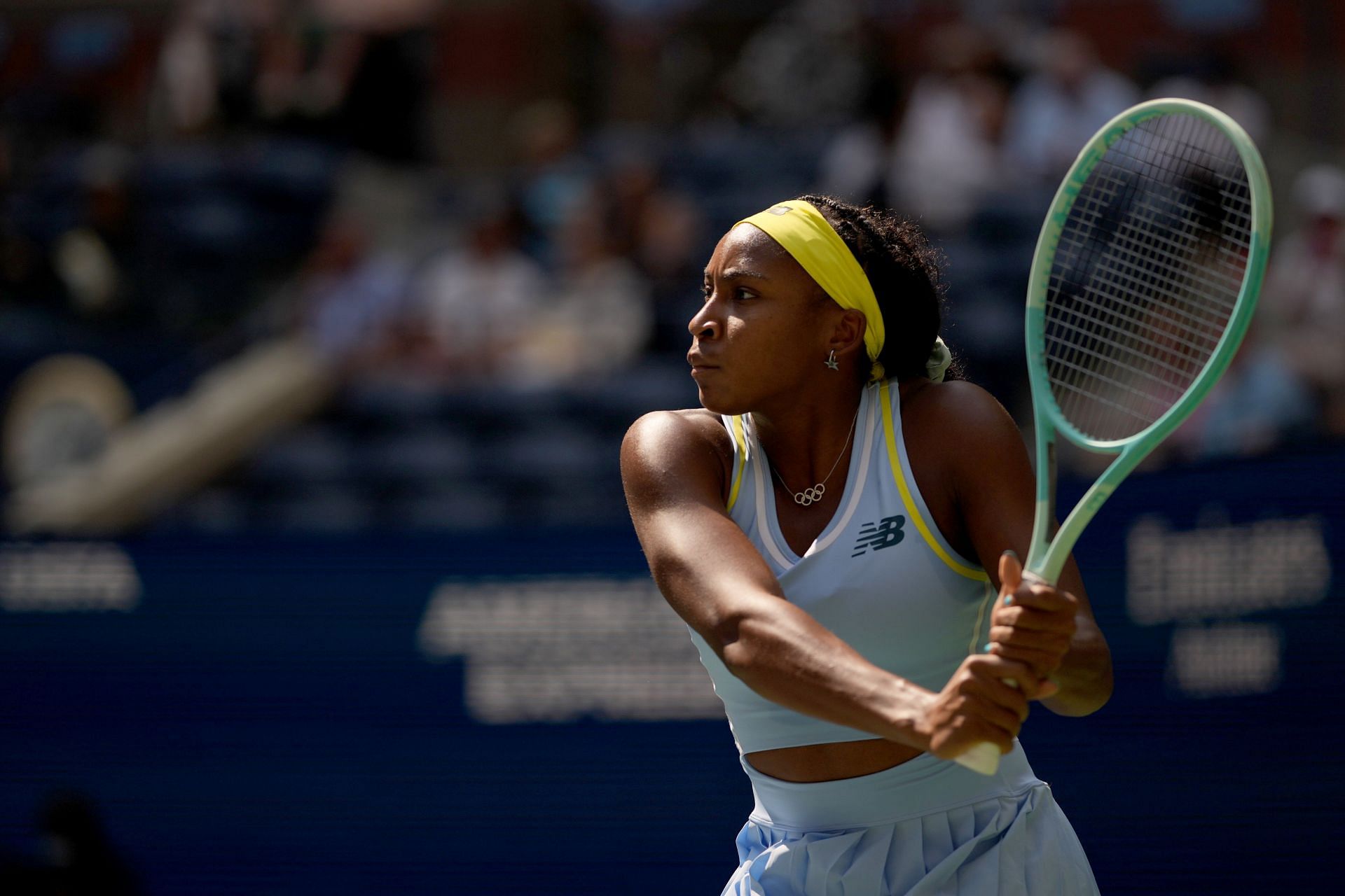 Coco Gauff at the US Open 2024. (Photo: Getty)