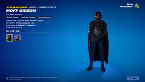 How to get the Moff Gideon (Giancarlo Esposito) skin in Fortnite