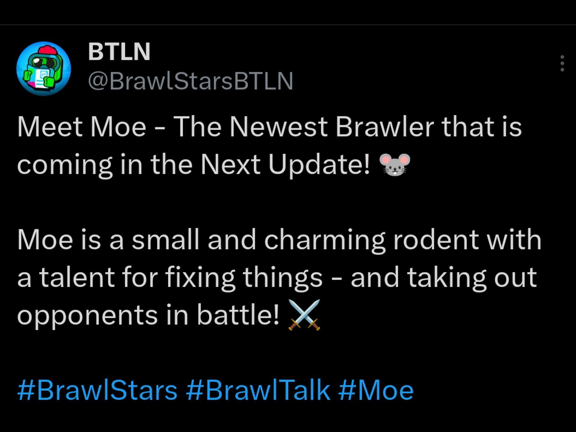 New Brawler details (Image via BTLN/X)