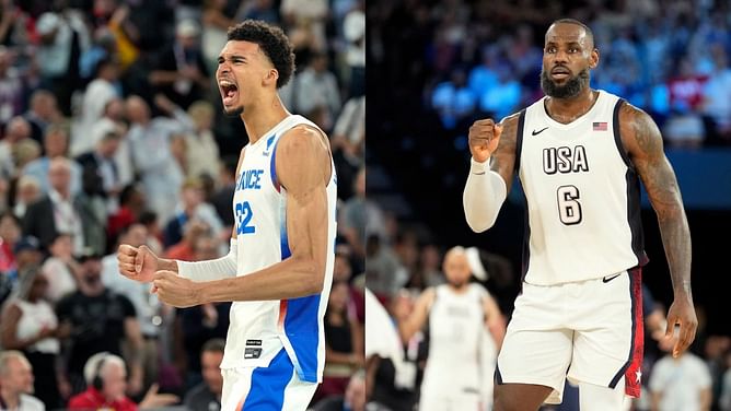 LeBron James vs Victor Wembanyama: Evaluating 2024 Paris Olympics runs so far