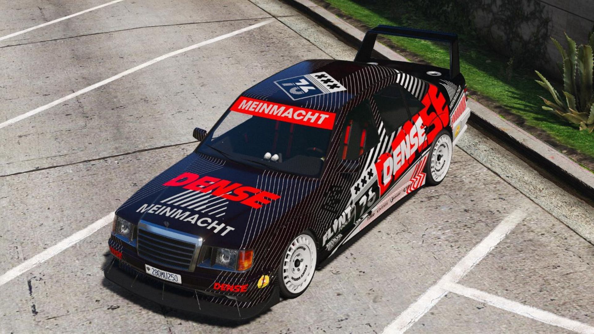 A picture of the DTM-inspired livery of the vehicle (Image via qooq/GTAForums)