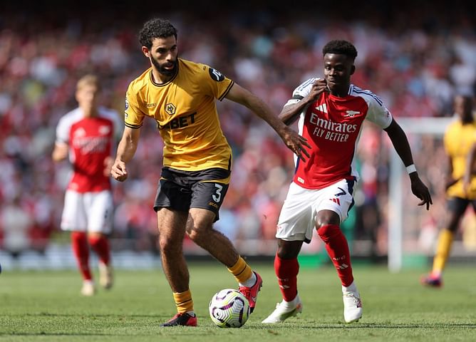 Arsenal 2-0 Wolves: Gunners' Player Ratings as Bukayo Saka stars with electric display in opening-day win | Premier League 2024-25
