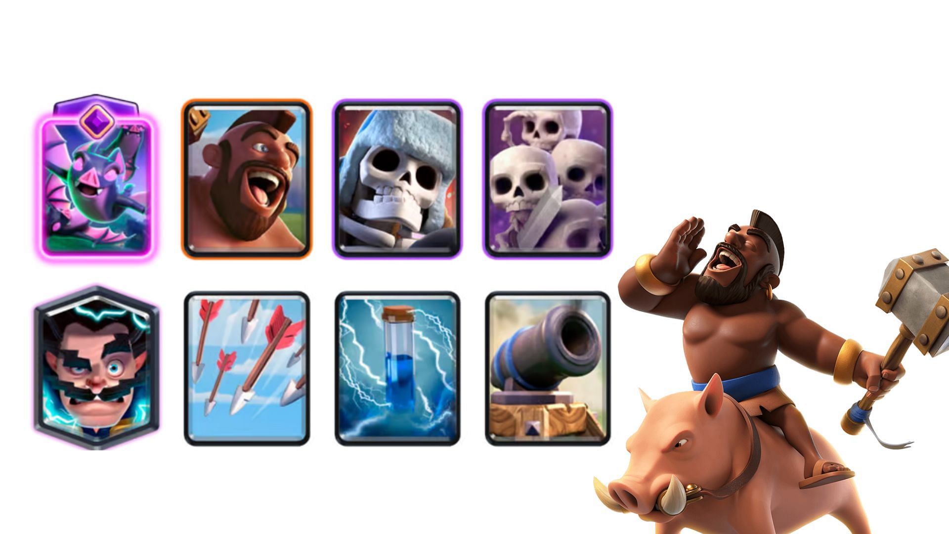 Hog GS EWiz in Clash Royale (Image via SuperCell)