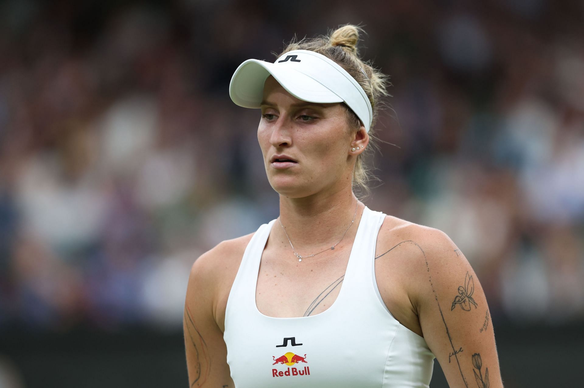 Marketa Vondrousova at Wimbledon 2024 (Image: Getty)