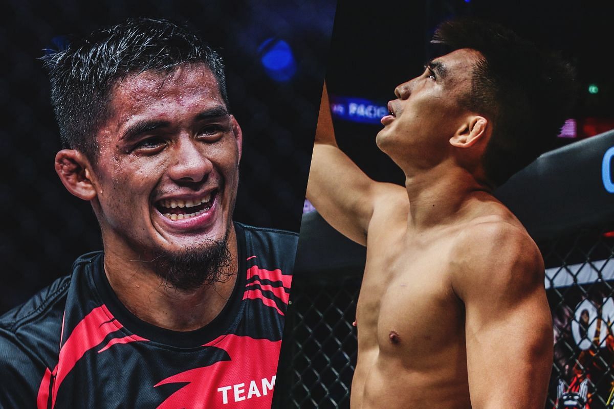 Stephen Loman (L) says Joshua Pacio (R) may soon return to competition. -- Photo by ONE Championship