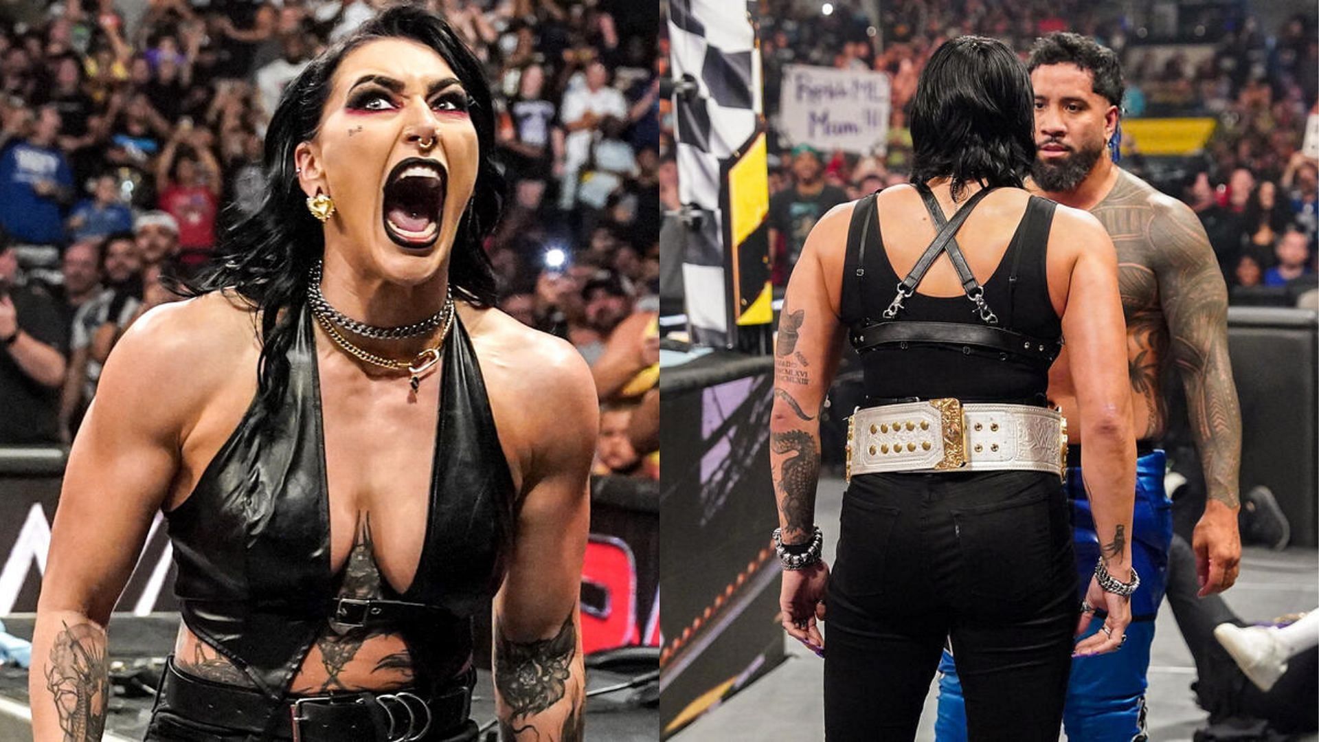 Rhea Ripley and Jey Uso have often flirted with each other on WWE television [Image Credits: WWE.com]