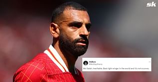 “Ridiculous numbers”, “Best right winger in the world” - Liverpool fans in awe as Mohamed Salah breaks PL record against Ipswich Town