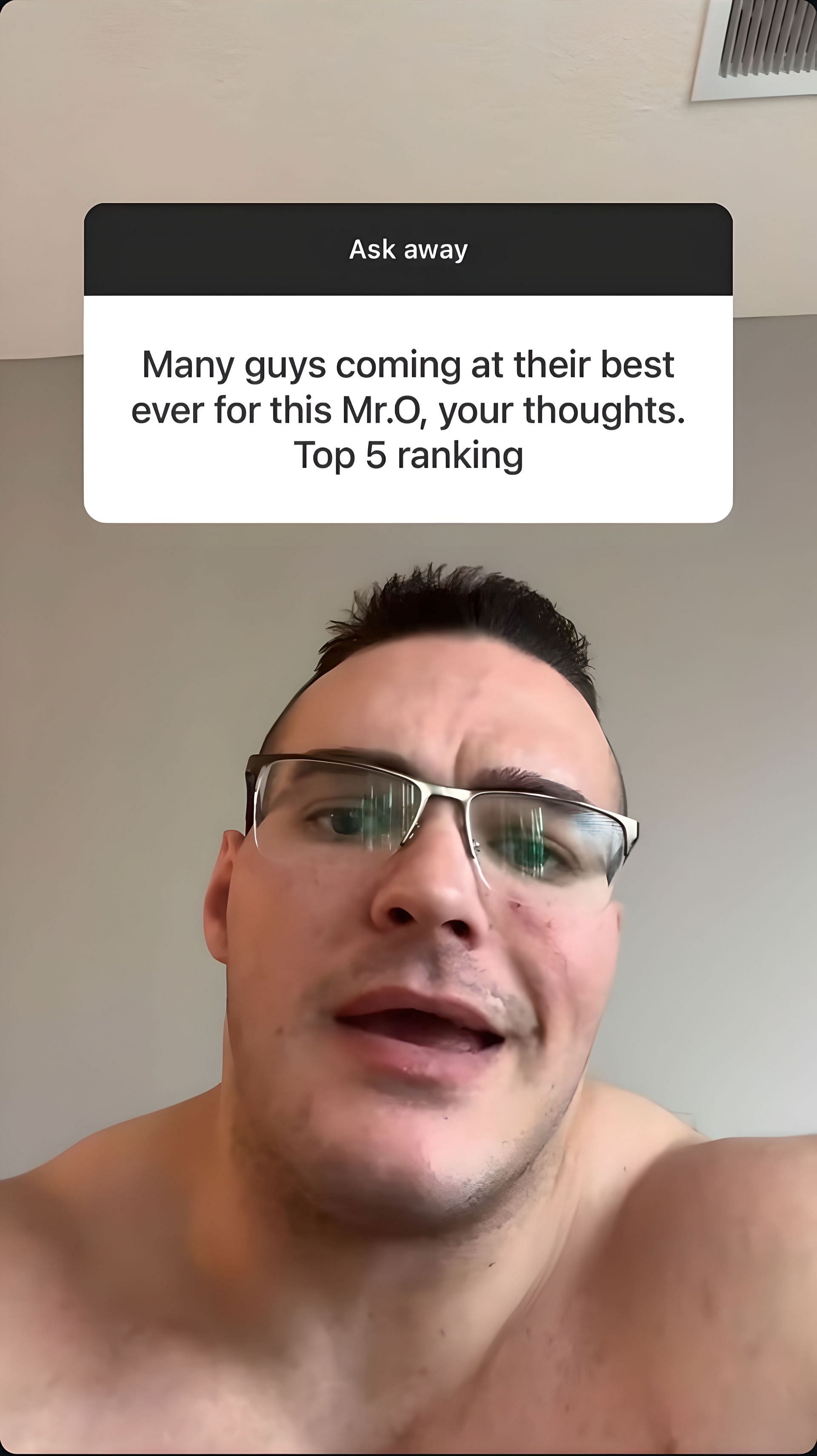 Nick Walker sharing his top 5 for the Mr. Olympia (Image Source: Nick Walker's Instagram)