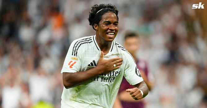 "Bobbigol" - Real Madrid star pokes fun on social media as Endrick nets first goal for the club