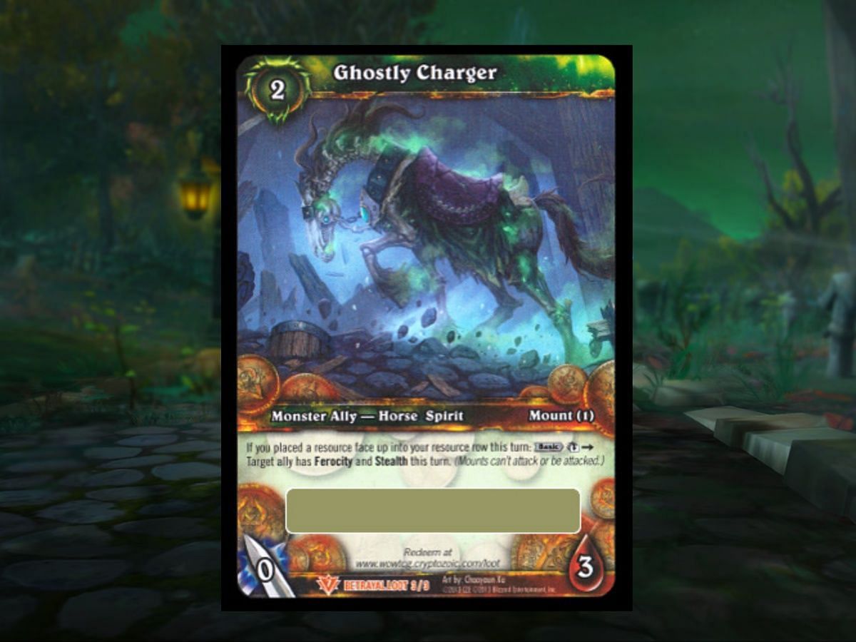 WoW Twitch drop Ghastly charger