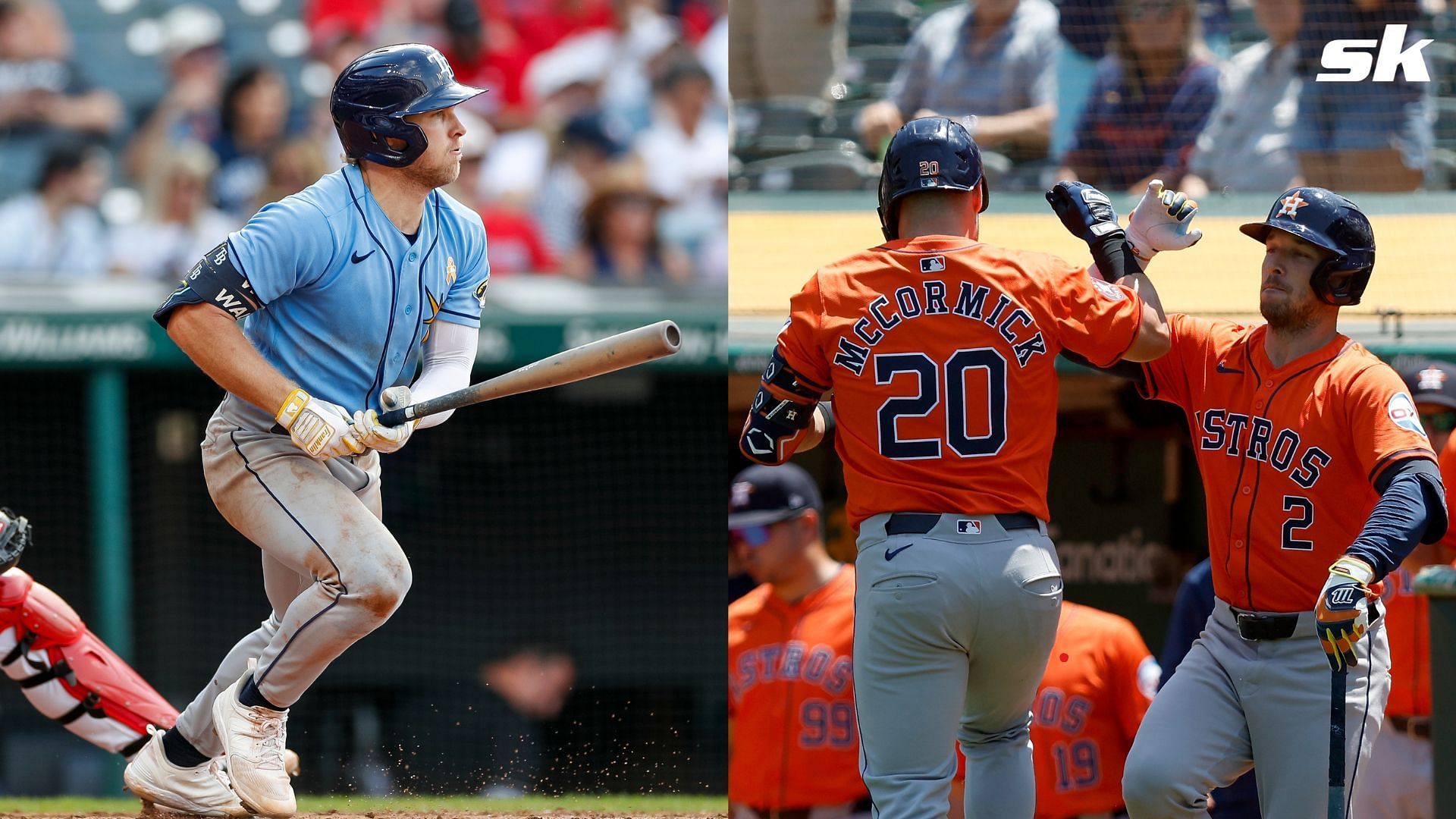 The Tampa Bay Rays and Houston Astros will square off on Saturday