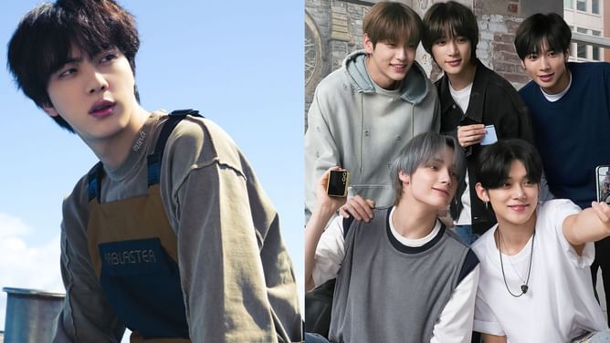 “Best hyung forever”— Fans react as BTS’ Jin was reportedly spotted dining with TXT members celebrating Huening Kai’s birthday