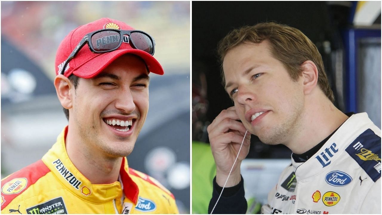 The time when Joey Logano and Brad Keselowski reacted to 