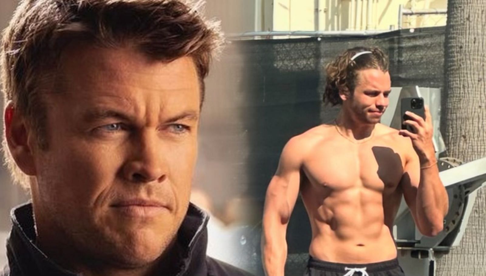 Joseph Baena and Luke Hemsworth for upcoming movie (Image Source: Joseph Baena and Luke Hemsworth