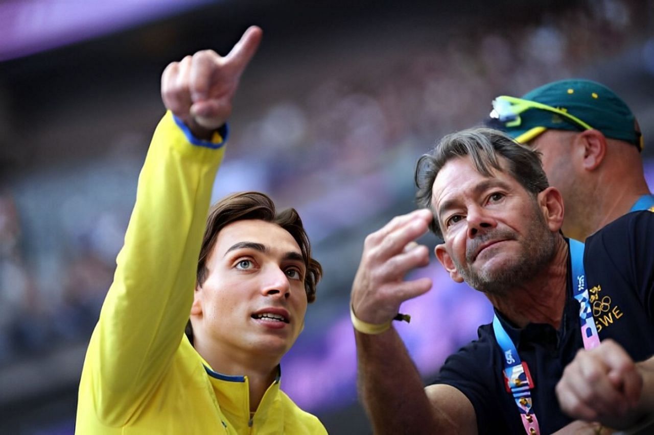 Mondo Duplantis&rsquo; Father. Source: Getty 