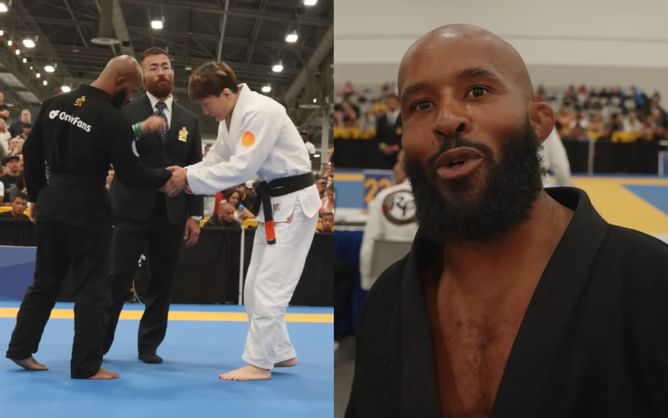 Former UFC champ Demetrious Johnson suffers submission defeat after epic run at IBJJF World Masters Championships