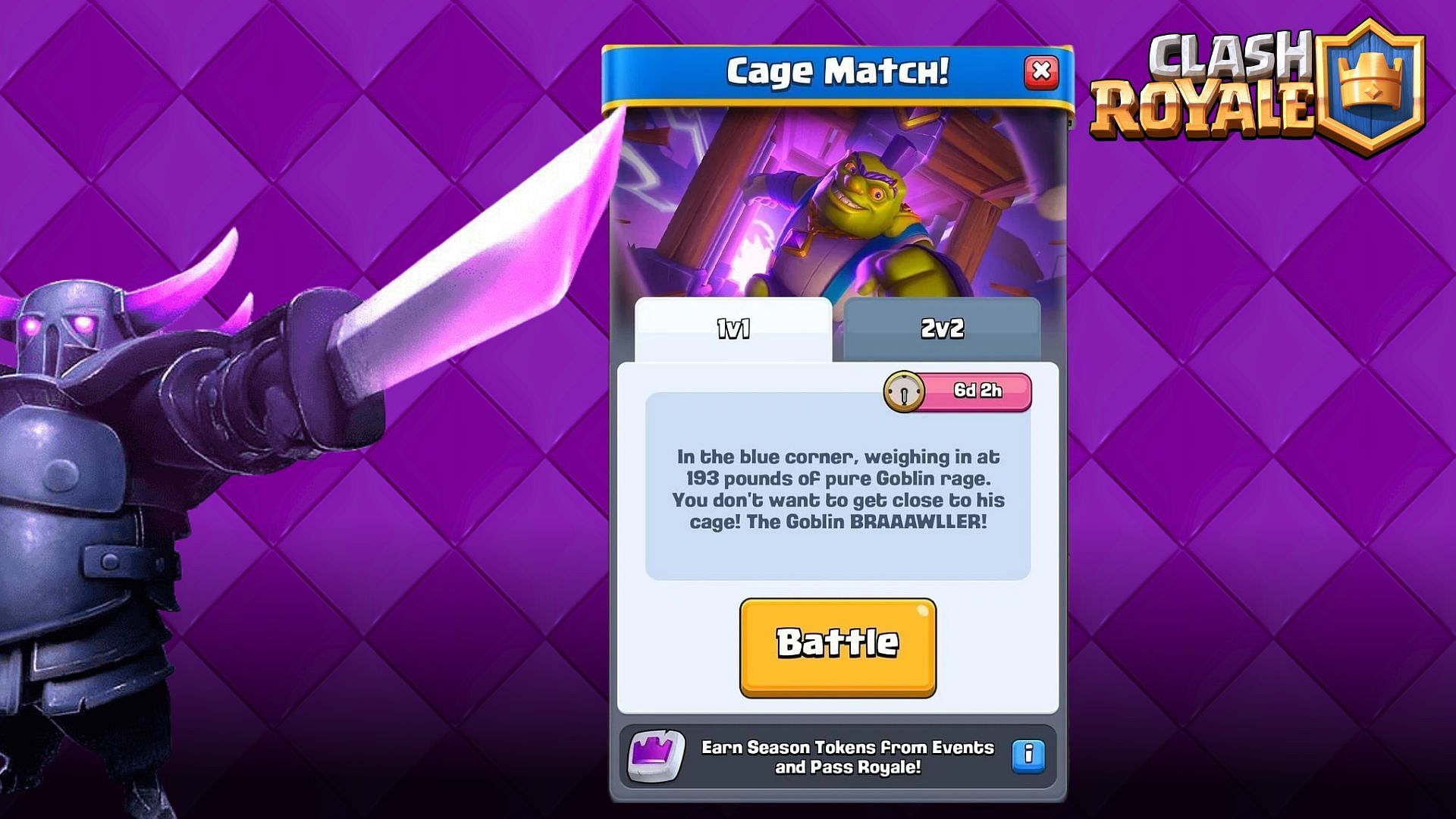 Cage Match in Clash Royale