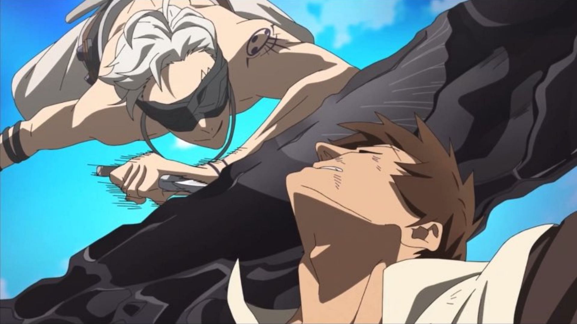 Noor vs. Deadman Zadu as shown in the anime (Image via Studio OLM)