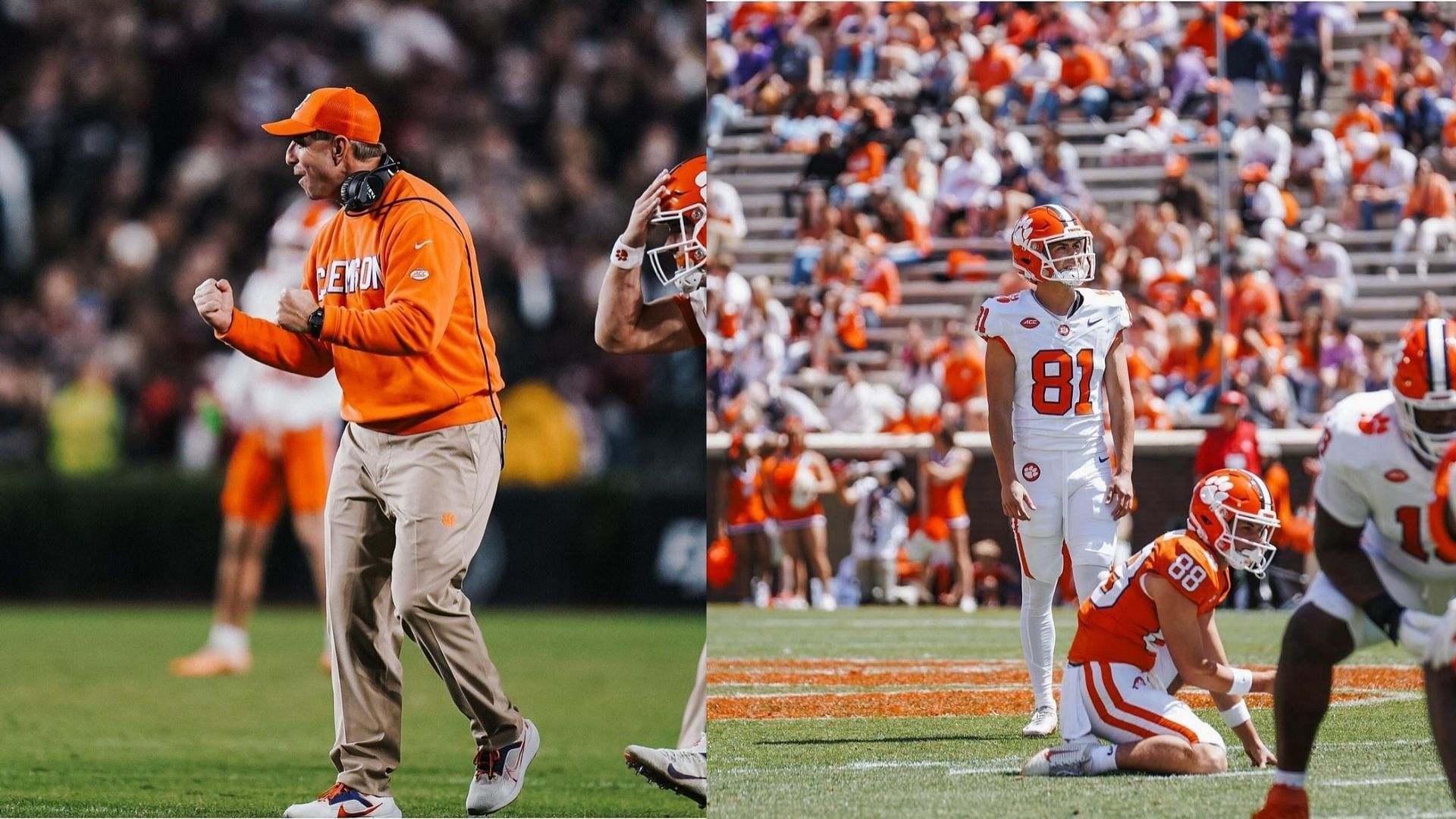 Clemson starting kicker for 2025 Dabo Swinney names his pick for Week