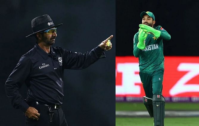 "Kabootar ki tarah koodta rehta hai" - Umpire Anil Chaudhary takes a sarcastic dig at Mohammad Rizwan over his excessive appealing habit