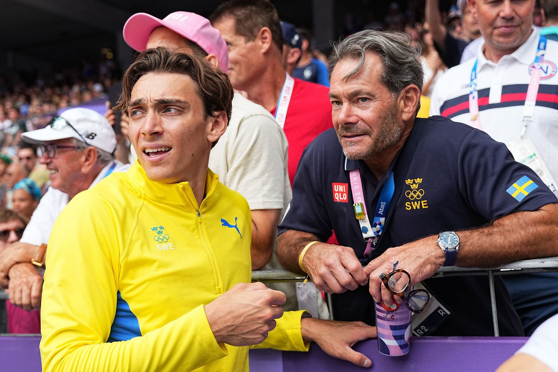 Mondo Duplantis at the Paris Olympics