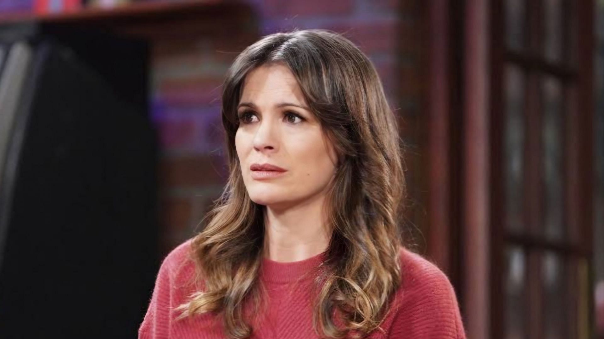 Melissa Clare Egan as Chelsea Lawson in a still from the soap (Image via CBS)