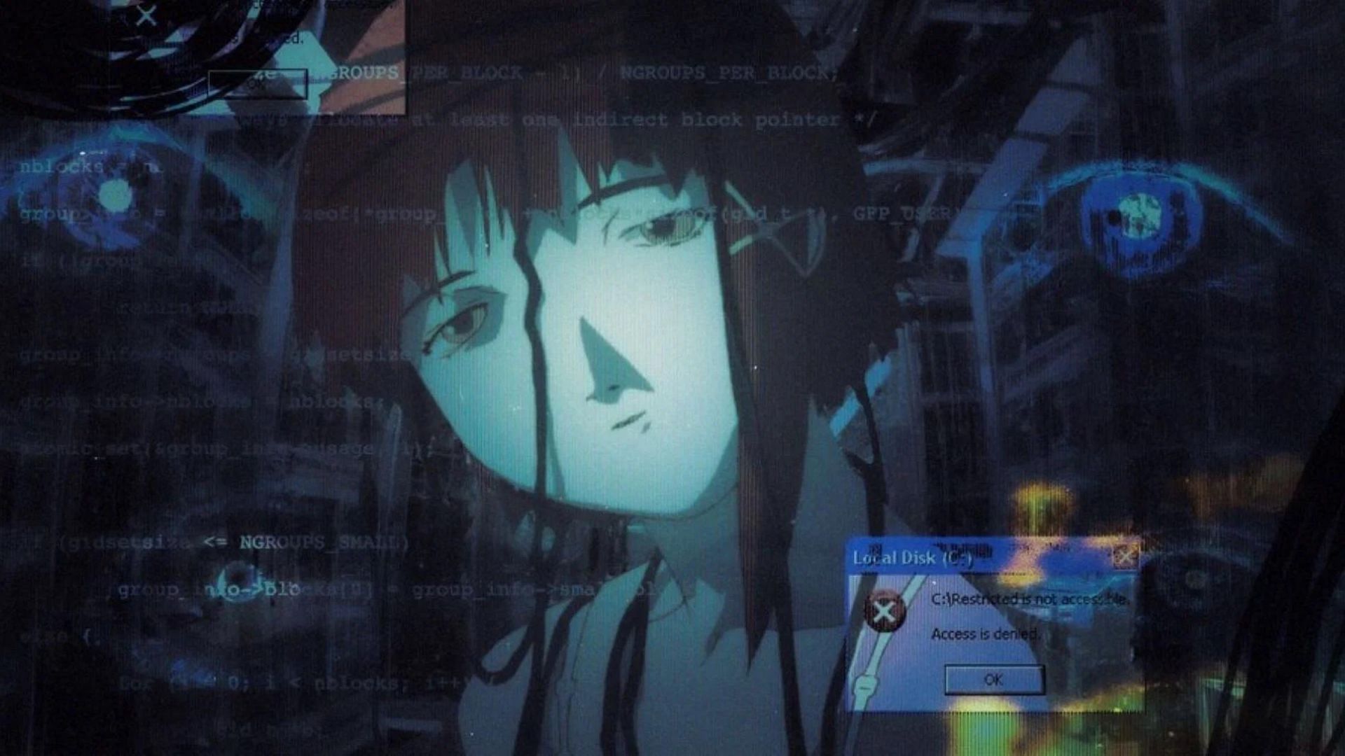 Lain herself (Image via Triangle Staff)