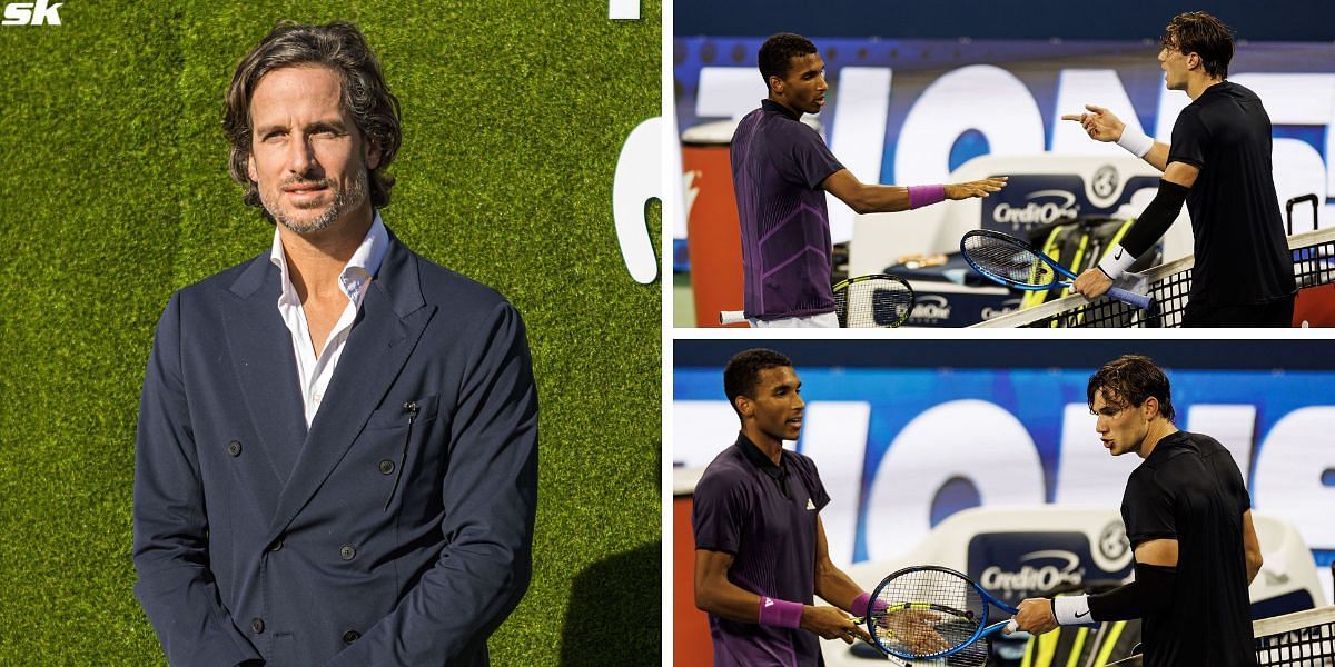 Feliciano Lopez (L) opines on Jack Draper-Felix Auger-Aliassime controversy (Images: Getty)