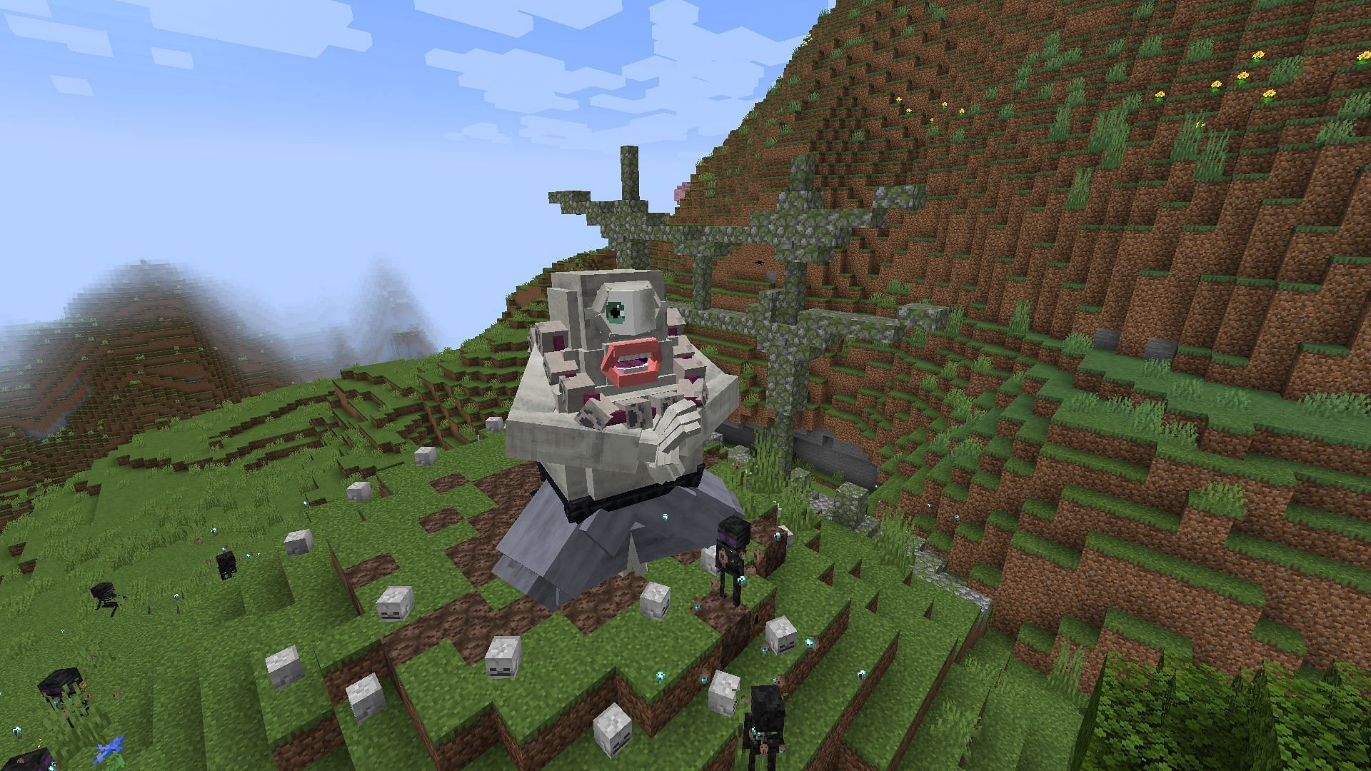 The Jujutsu Craft mod adds many powers and entities from Jujutsu Kaisen into Minecraft (Image via Mojang)