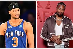 “I appreciate it”- Noah Lyles denies recognizing Knicks shooting guard Josh Hart after he appreciates the athlete for winning the gold medal in Paris