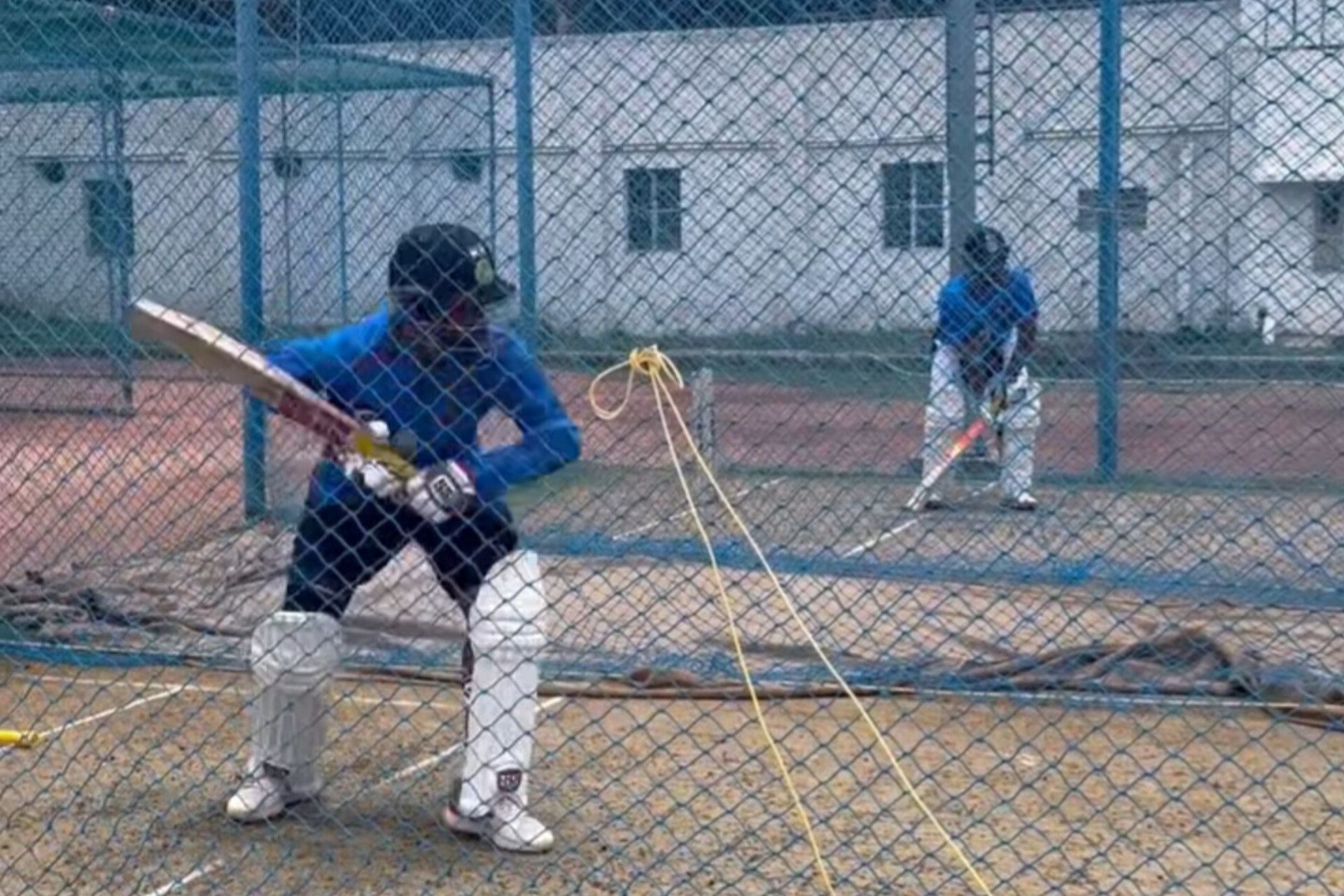 Sarfaraz Khan shares a video practicing alongside brother Musheer (Image via Instagram/@sarfarazkhan97)