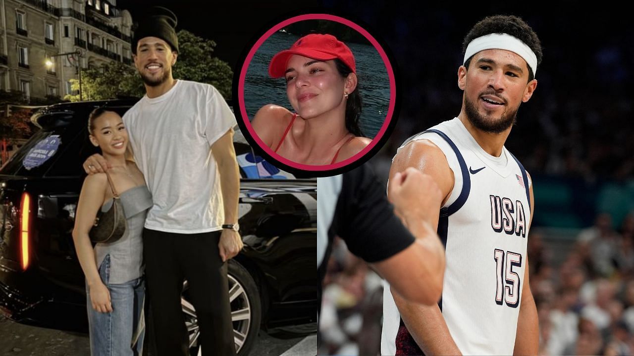 &quot;Much better than Kendall&quot; - NBA fans freak out over Devin Booker-Suni Lee link-up in Paris (Image credit: IMAGN)