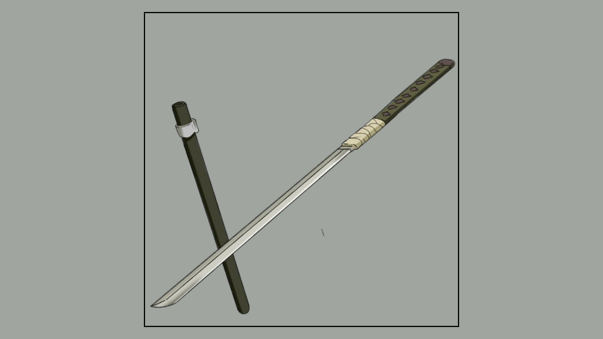 This weapon can be obtained by joining the Alpha Patreon (Image via The Time of Ninja Wiki)