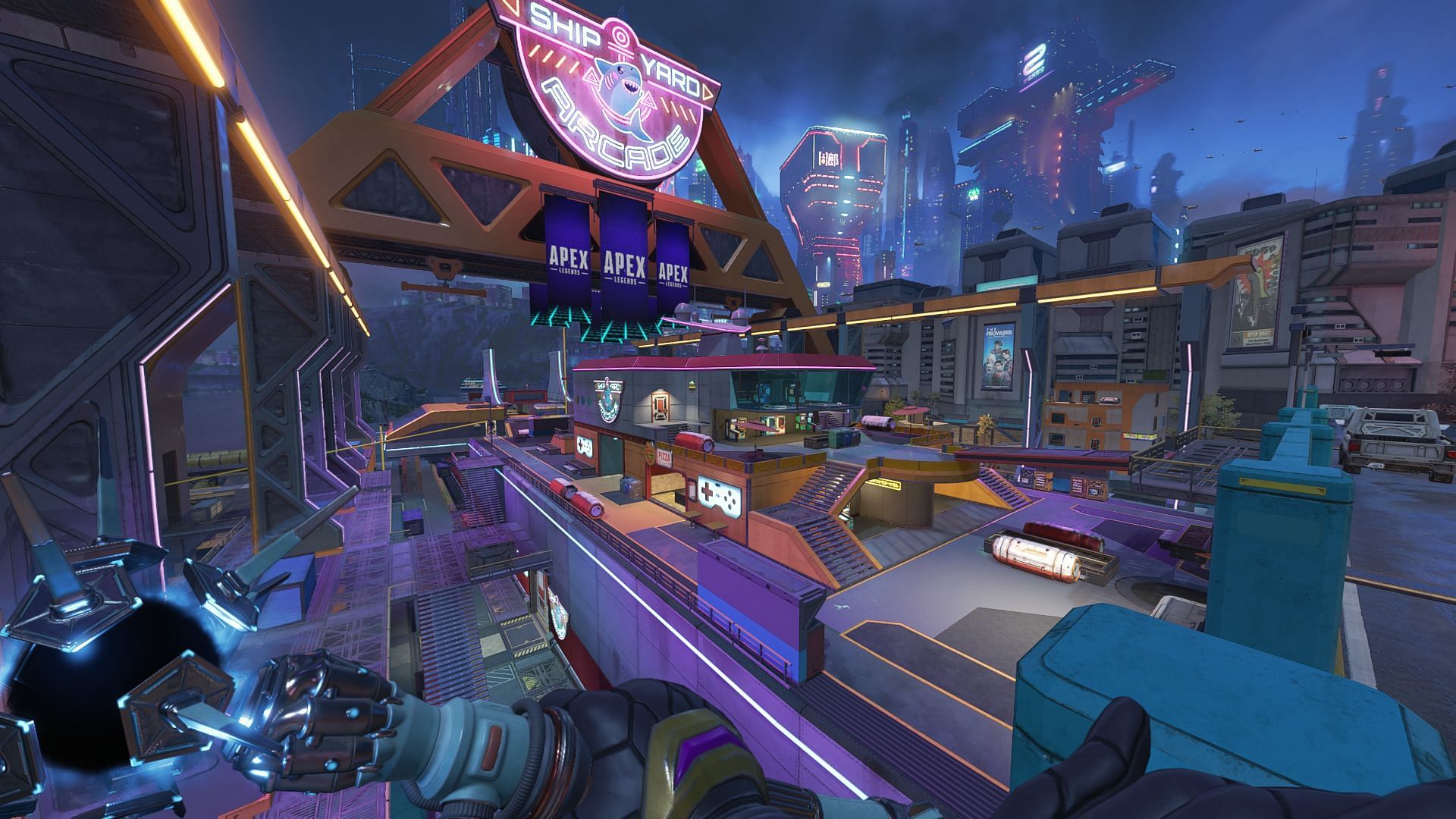 Shipyard Arcade in E-District (Image via EA)