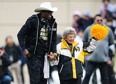 WATCH: Deion Sanders shows love to Colorado superfan Peggy with his firm promise