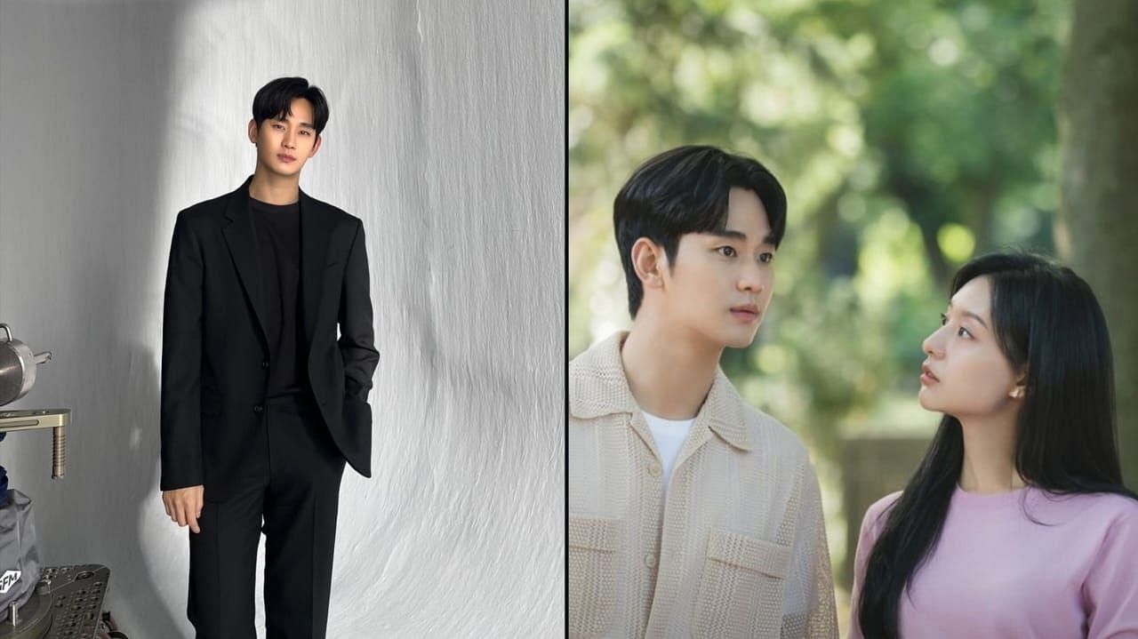 &quot;It has a different vibe from Queen of Tears&quot;- Kim Soo-hyun speaks about his upcoming project, Knock Off(Image via @soohyun_k216, @tvn_drama/Instagram)