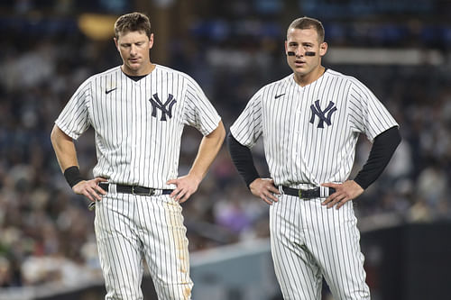 DJ LeMahieu may be pushed to the bench when Anthony Rizzo returns (Image Credit: IMAGN)