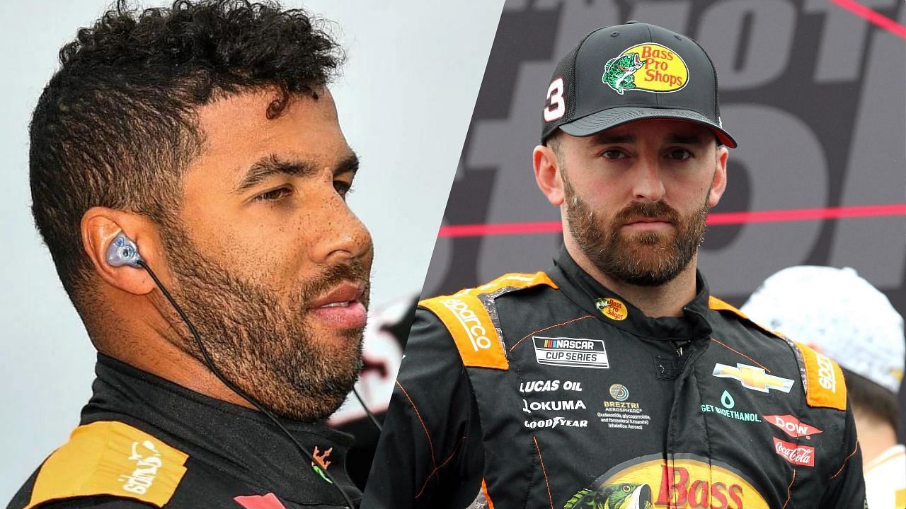 Bubba Wallace reacted to Austin Dillon