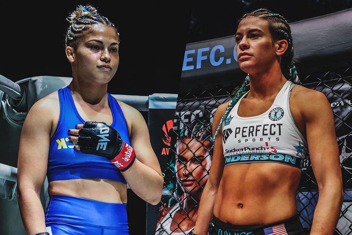 Victoria Souza and Alyse Anderson - Photo by ONE Championship