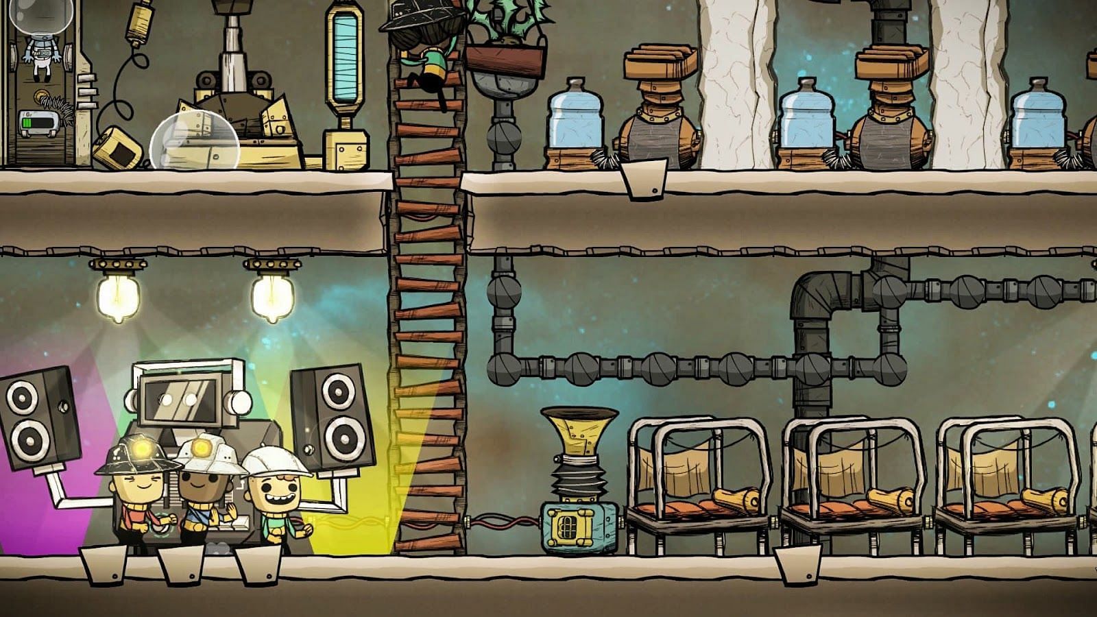 Oxygen Not Included is developed and published by Klei Entertainment (Image via Klei Entertainment)