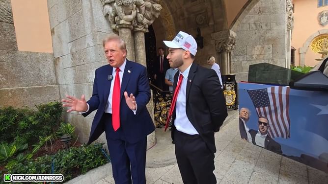 Donald Trump claims he will save TikTok after doing a dance with Adin Ross on Kick stream