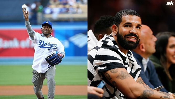 "When is the Kendrick hat drop?" - Fans erupt in sarcasm over Drake's new MLB cap collab