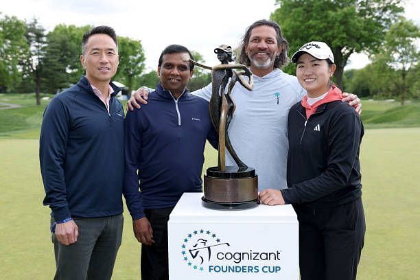 List of Golfers who won the Cognizant Founders Cup Year by Year