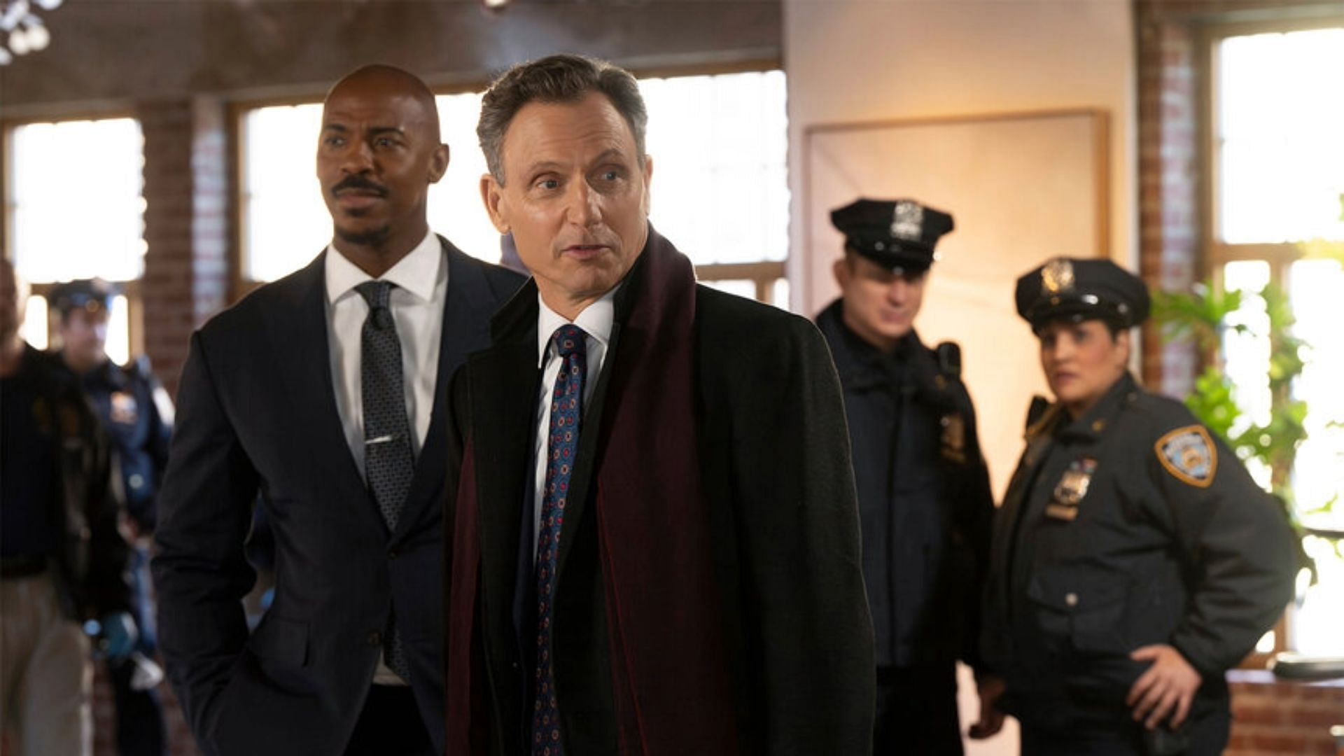 Tony Goldwyn in a still from Law &amp; Order Season 23 (Image via NBC)