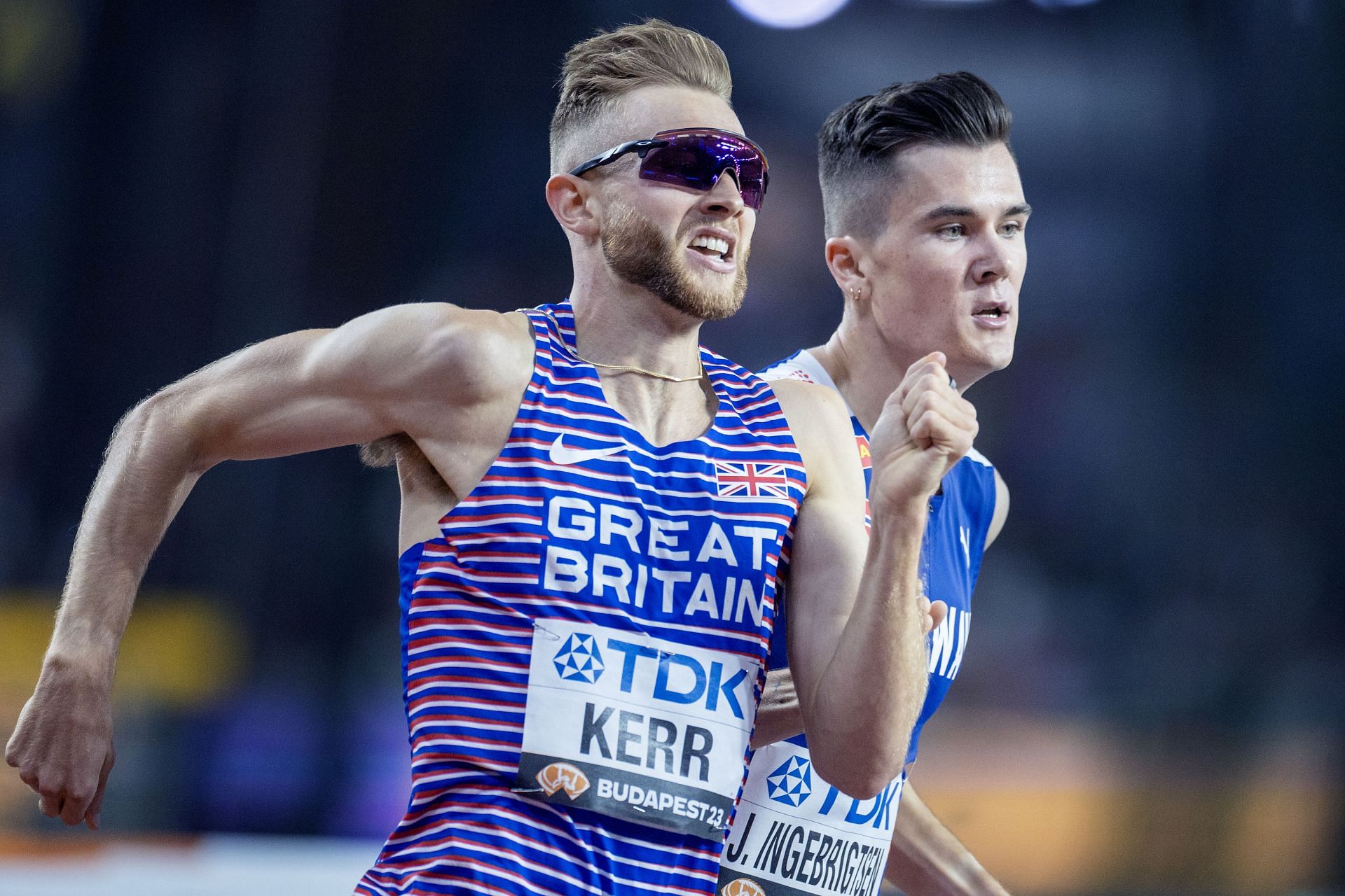 Josh Kerr at the World Athletics Championships. Budapest 2023. - Source: Getty