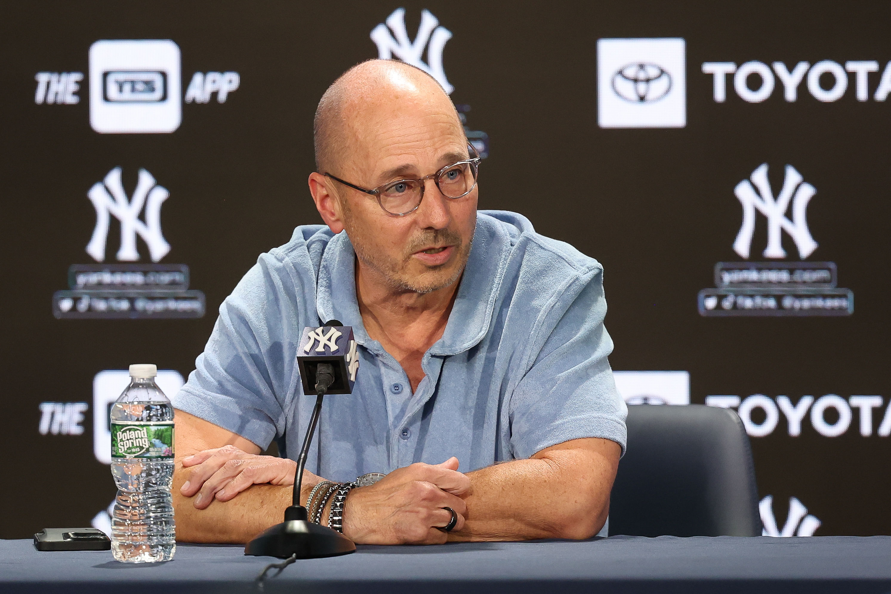 Yankees GM Brian Cashman will be pleased with the start from their trade deadline signings (Photo Credit: IMAGN)