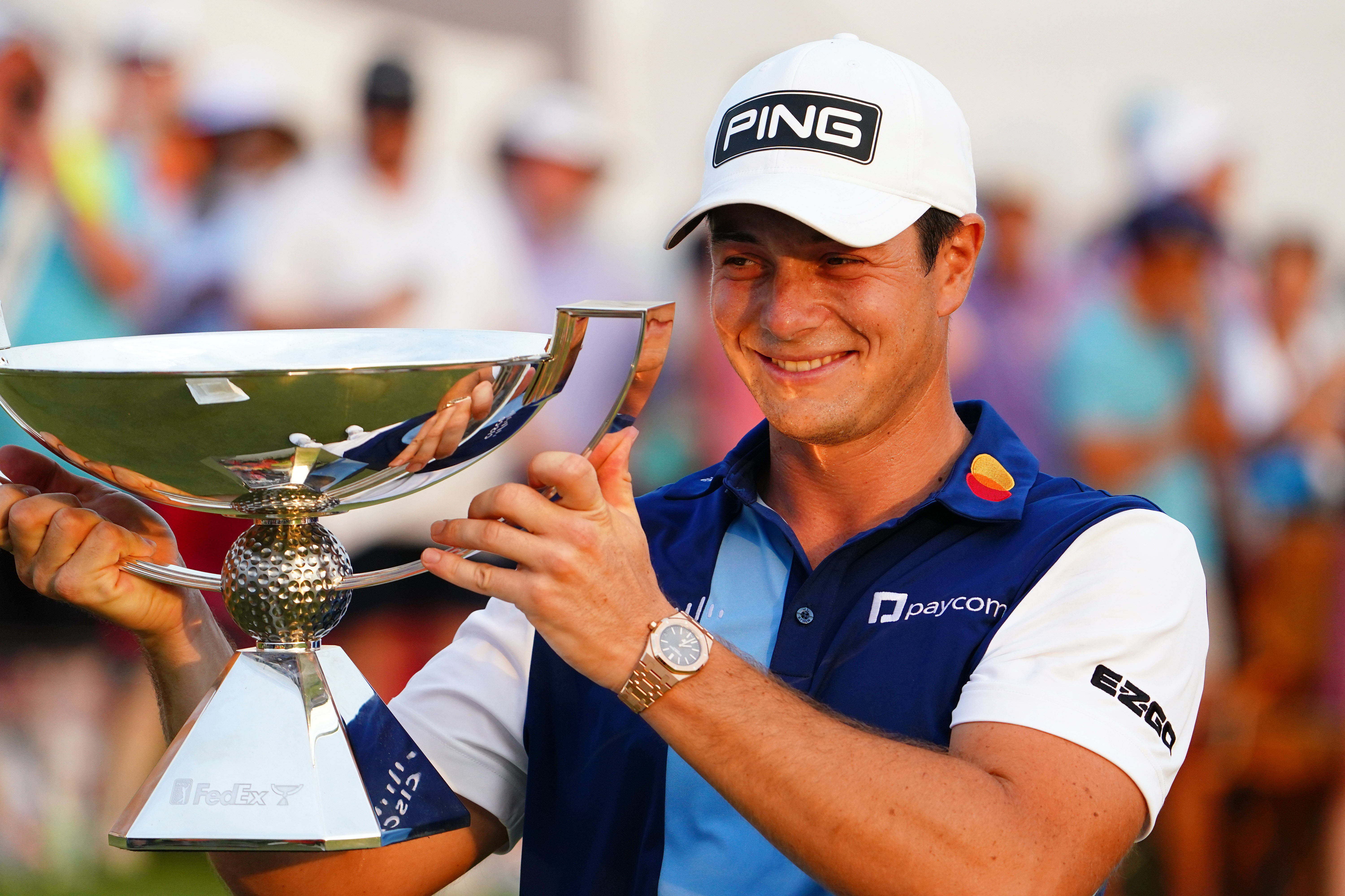 Viktor Hovland won the 2023 Tour Championship (IMAGE: Imagn)