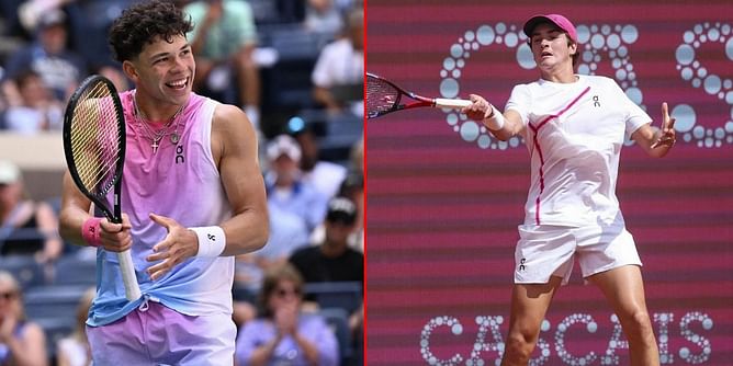 "Stop copying me" - Ben Shelton hilariously teases Joao Fonseca as Brazilian follows in his footsteps with similar sponsorship deal
