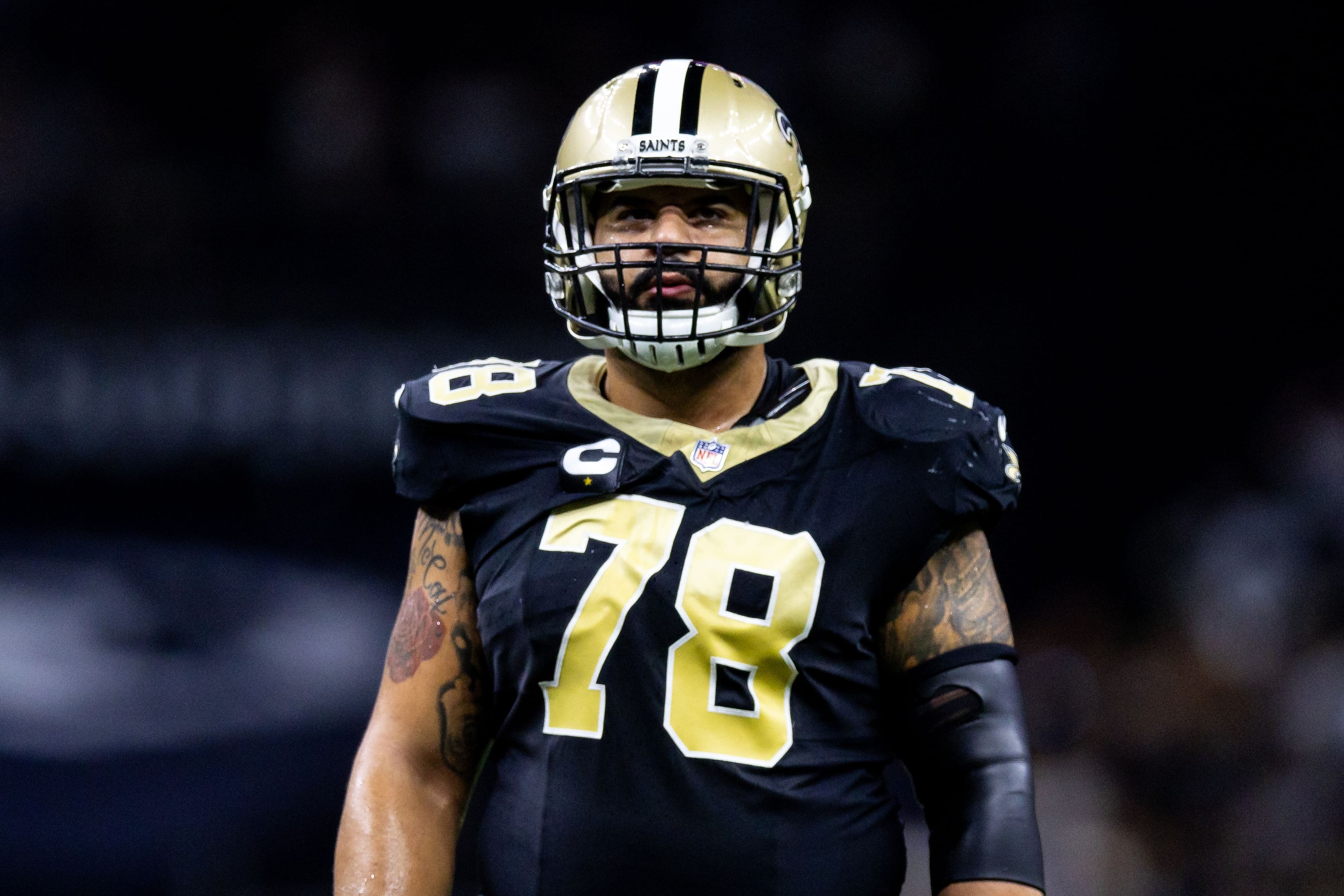 New Orleans Saints C Erik McCoy- Source: Imagn