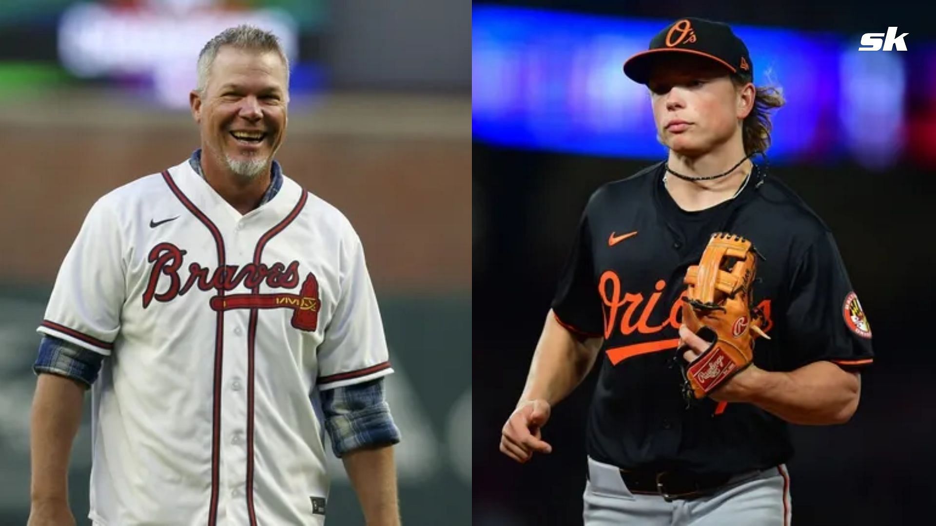 Atlanta Braves Legend Chipper Jones &amp; Baltimore Orioles Slugger Jackson Holliday